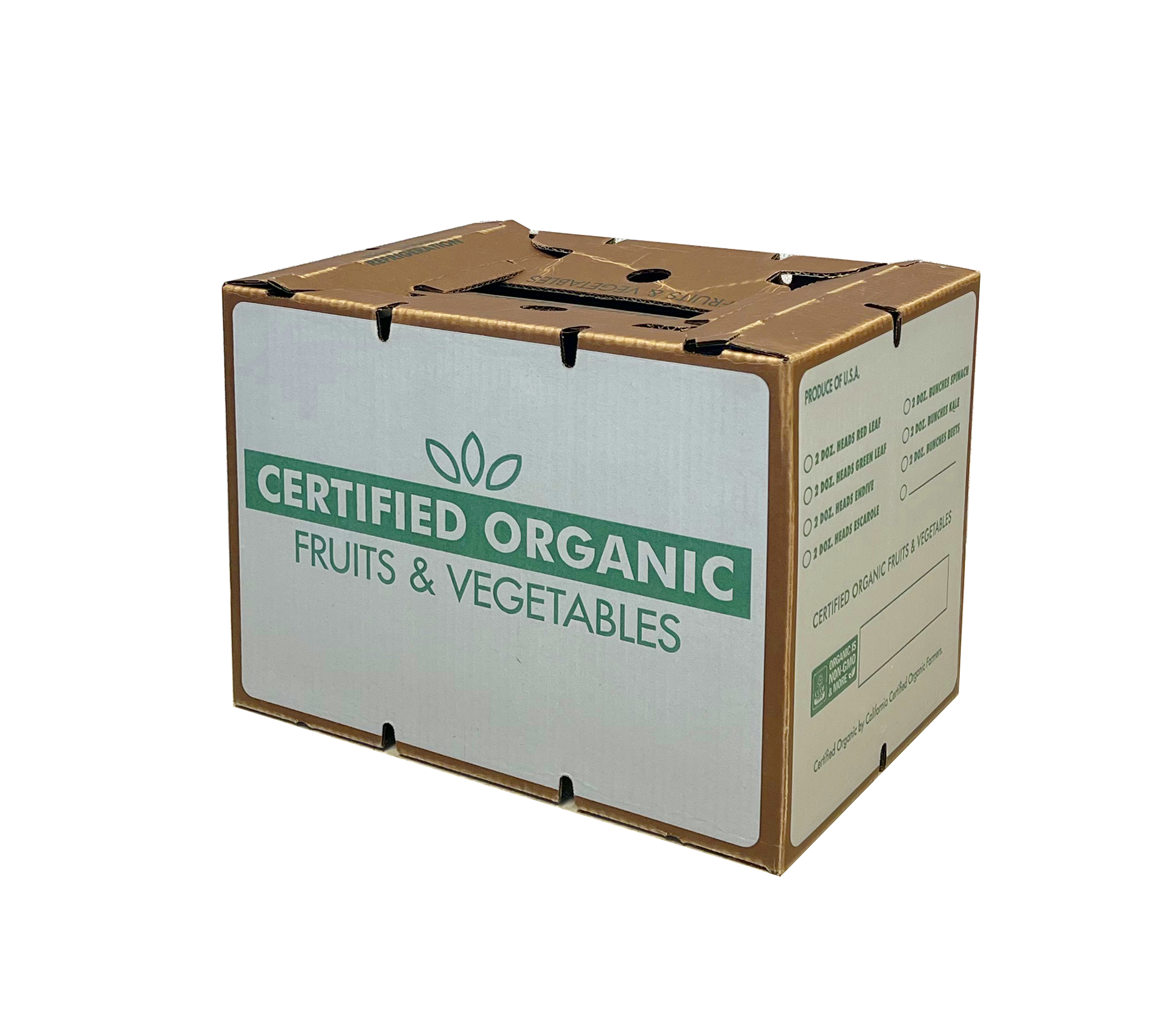 CERTIFIED ORGANIC WAXED KALE BOX