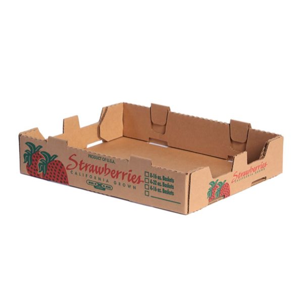 8-1LB STRAWBERRY TRAY